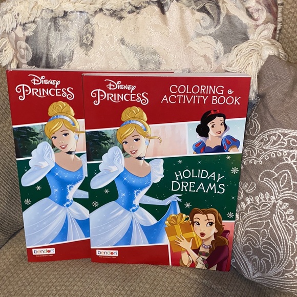 💚💛💙💜💖NWT Disney Princess Jumbo Coloring & Activity Books - Picture 4 of 5